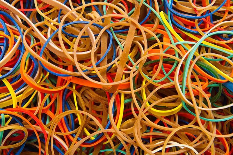 rubber bands