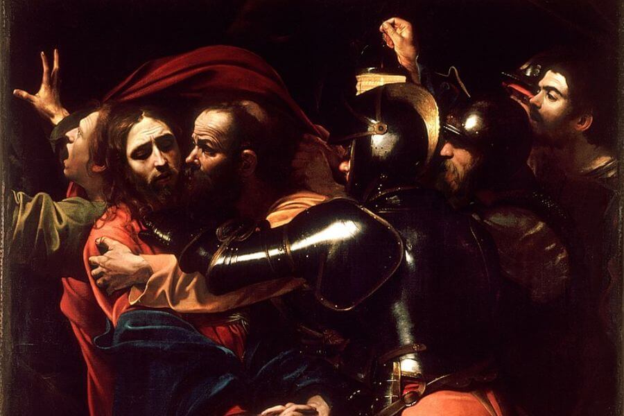 The Taking of Christ-Caravaggio 