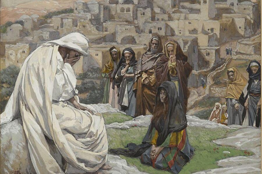 Brooklyn Museum - Jesus Wept (Jésus pleura) - James Tissot.