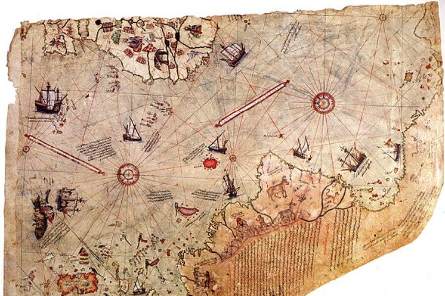 Piri reis world map