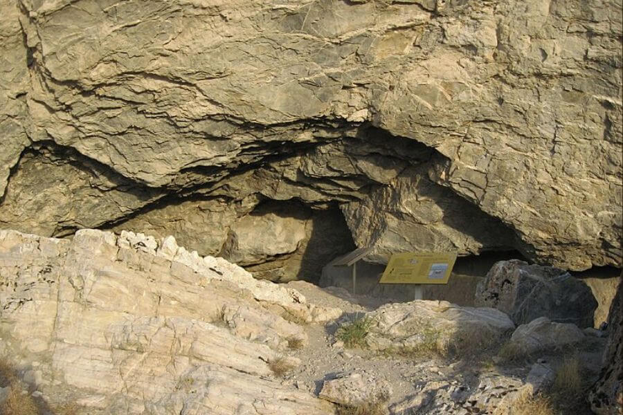 Entrance to Lovelock Cave, Near Lovelock, Nevada