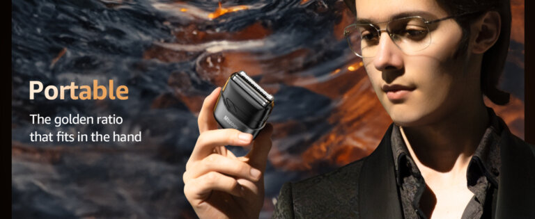 mini electric razor for men