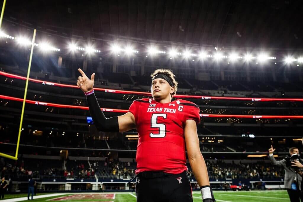 Patrick Mahomes texas tech