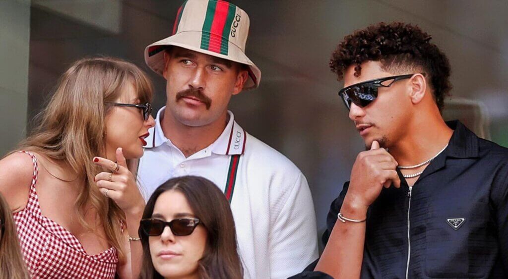 Mahomes taylor and kelce