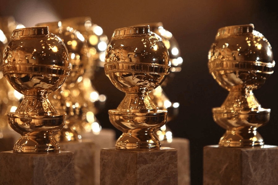 Golden Globes trophies