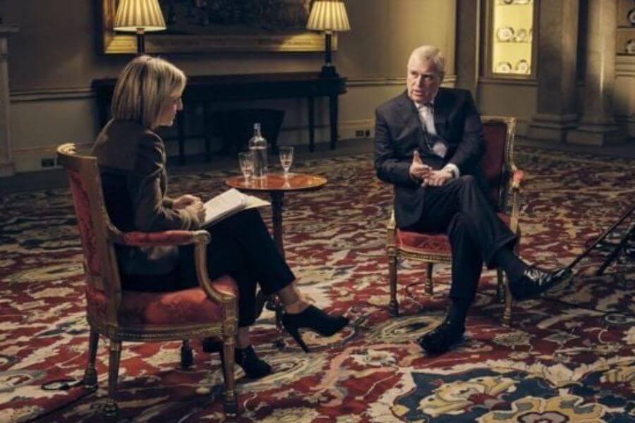 Prince Andrew BBC