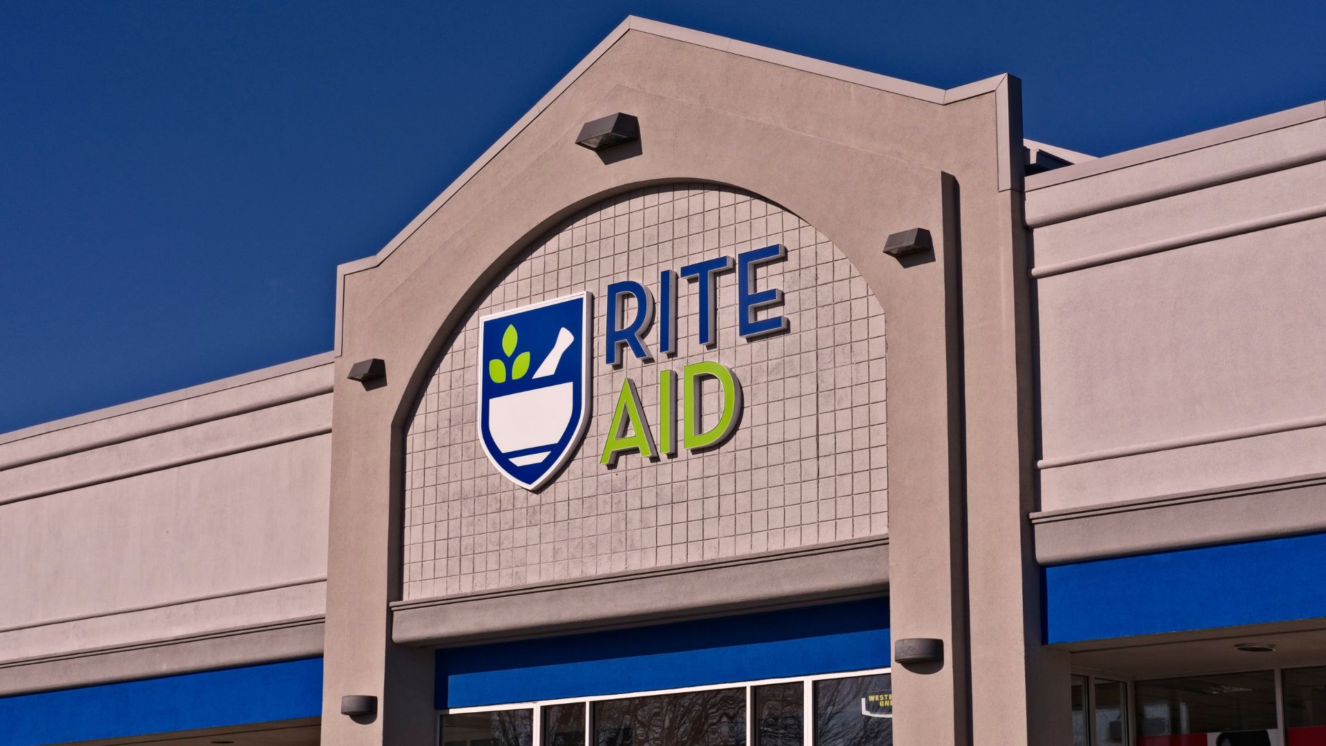 Rite Aid store in Berlin, New Jersey with holiday decorations