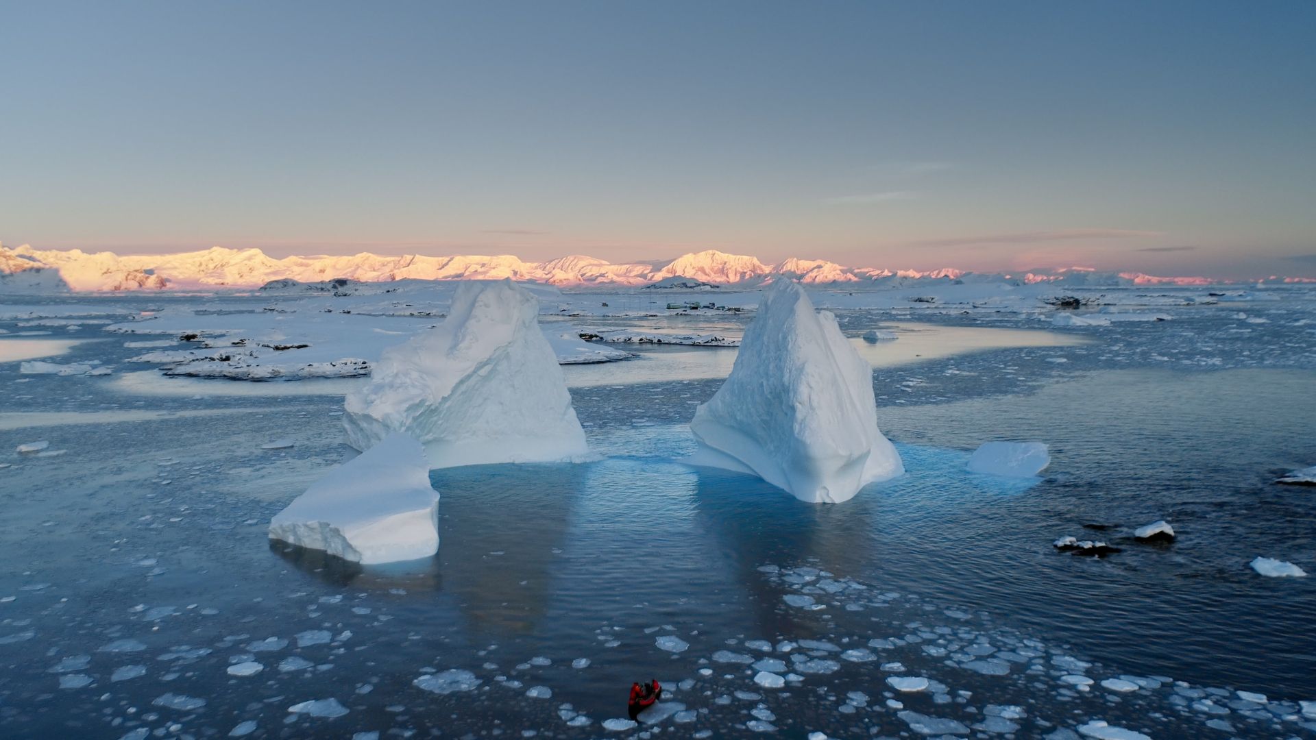 Glaciers and the artic ocean