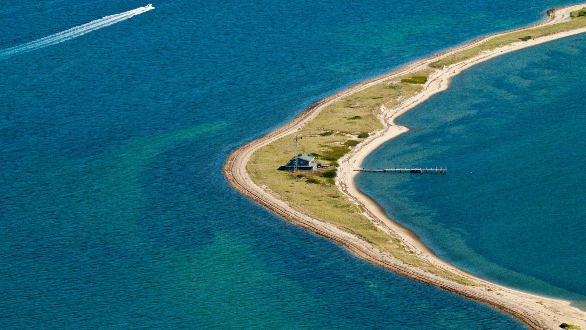 Aerial photograph of Martha's Vineyard