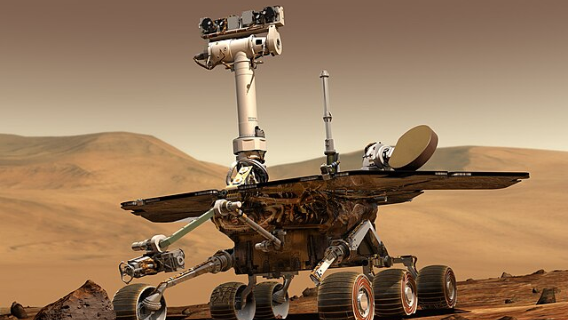 Close Up on Mars Rover Perseverance