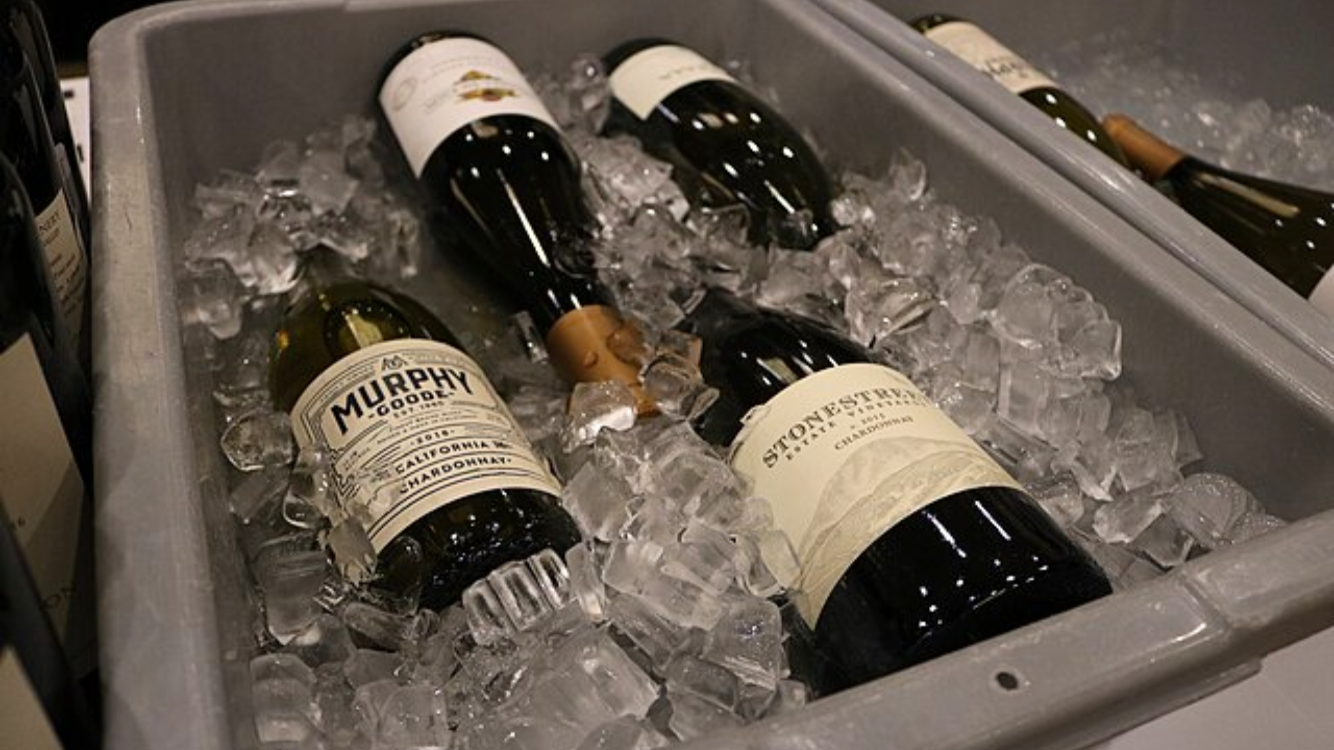 Jackson Family Wines in a Thermo Container with ice.