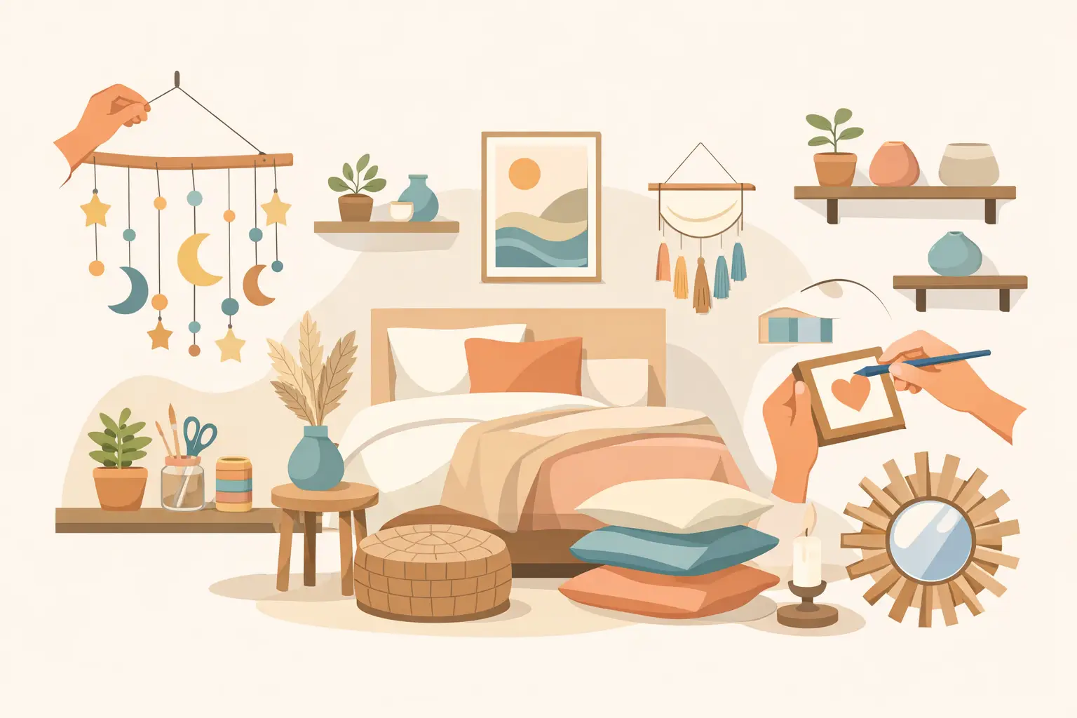 12 Easy DIY Room Decor Ideas That Look Cute
