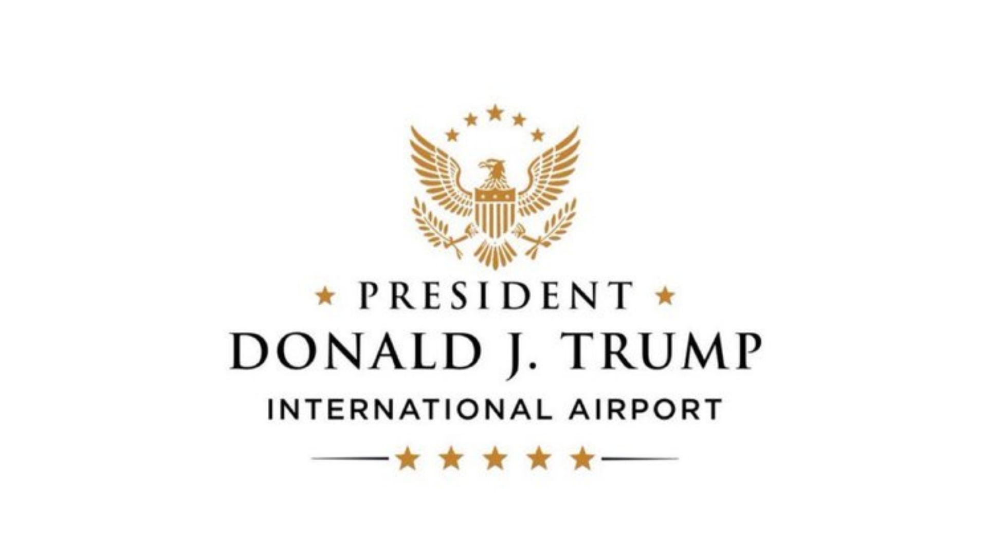 Trump International Airport Logo