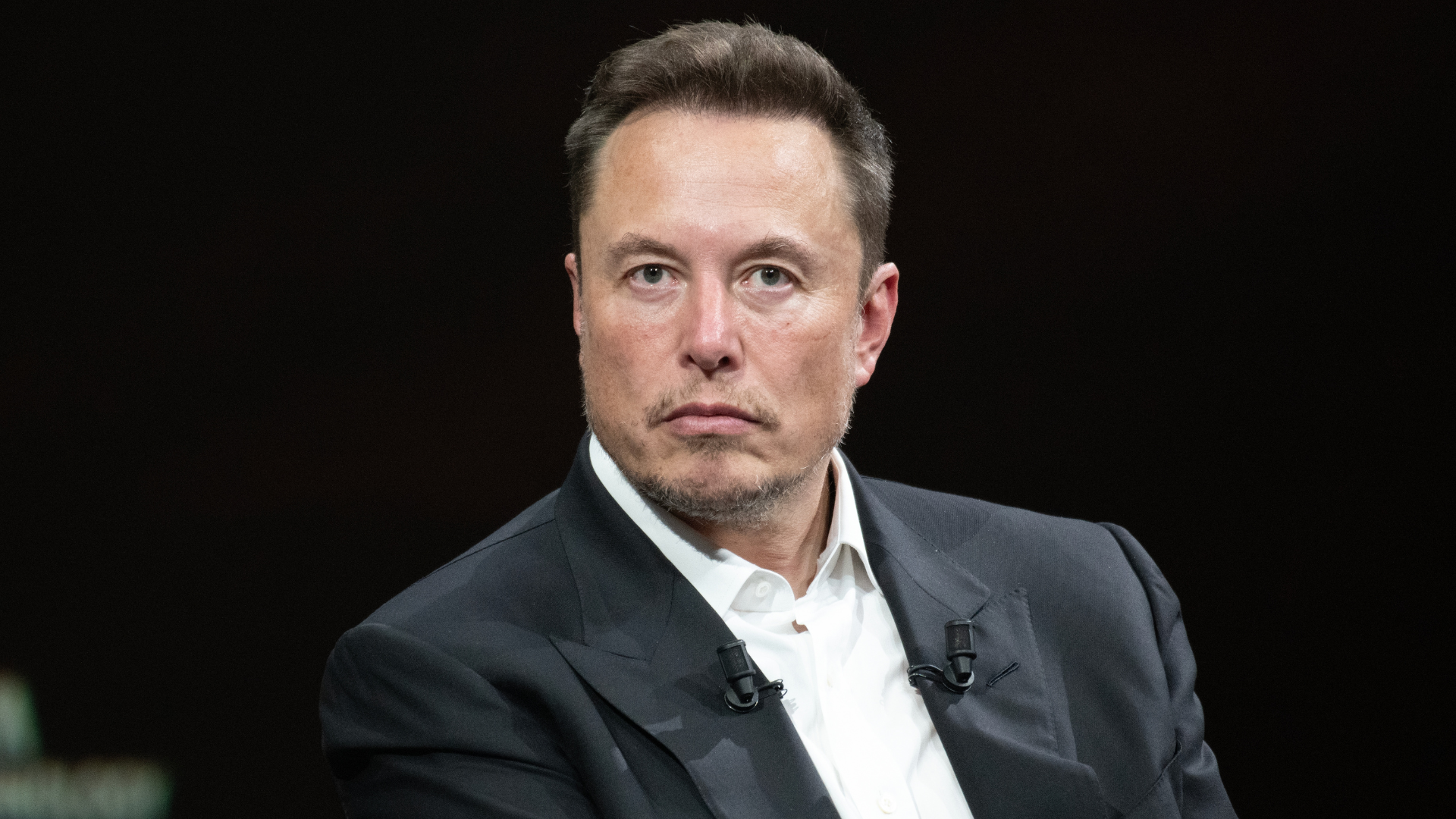 Close-up of Elon Musk.