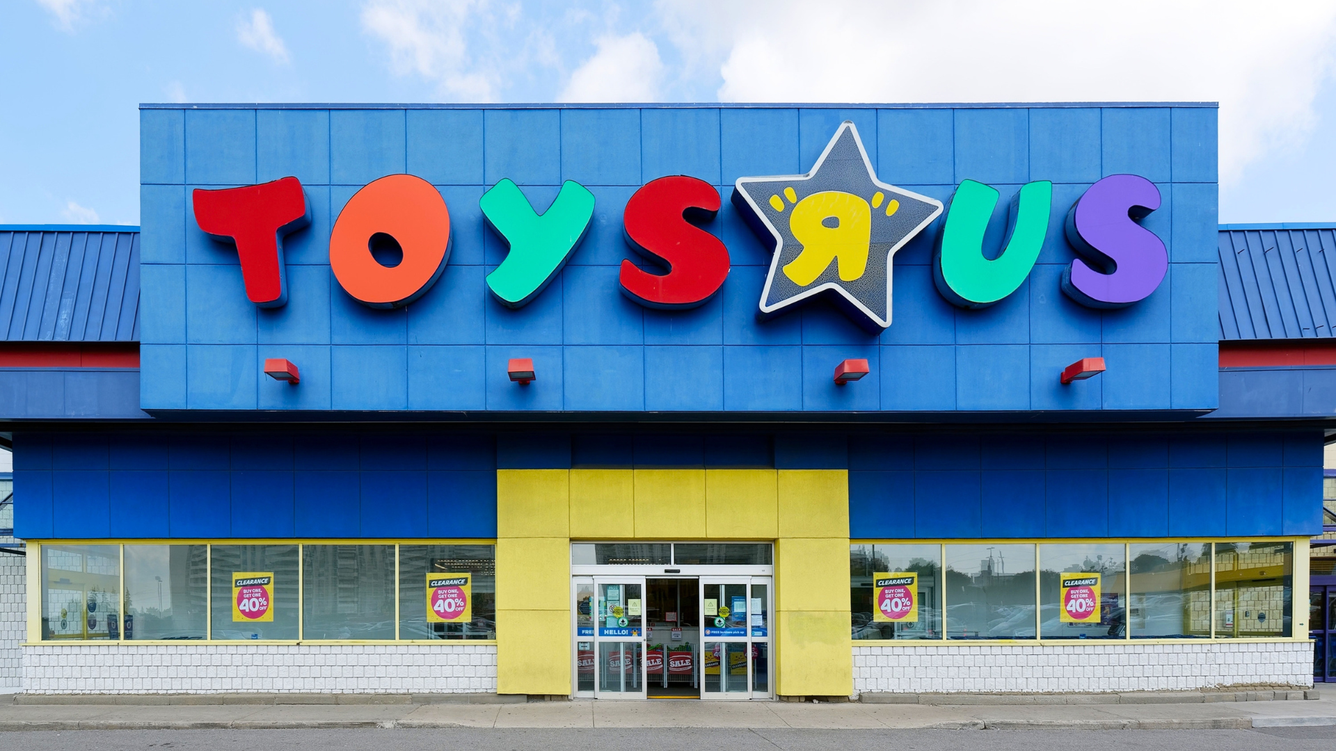 Exterior of a standalone Toys 